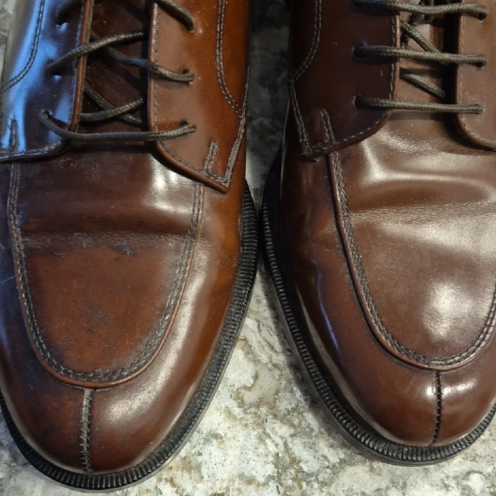 Cole Haan Hawthorne Brown Leather Men's Oxfords